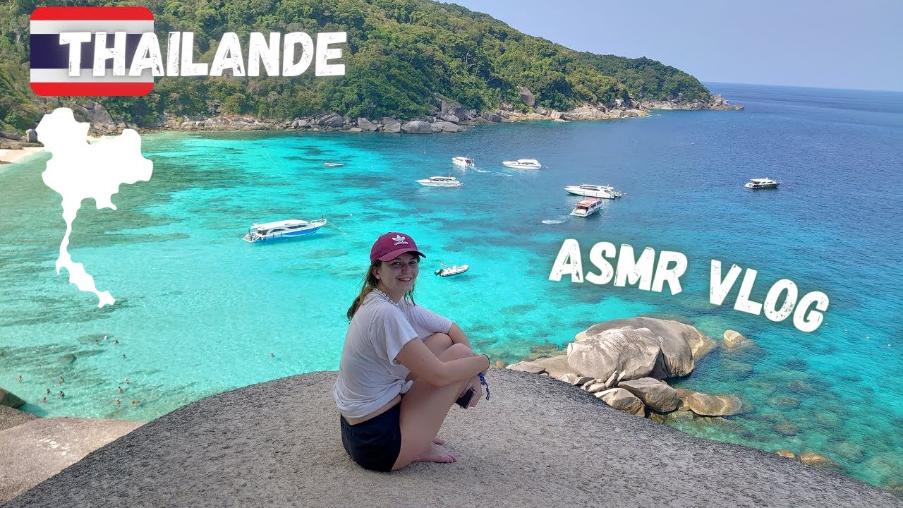 ASMR Vlog 🏝️ | Mon voyage en Thaïlande et un premier vlog incroyable made by me (Pt.1)