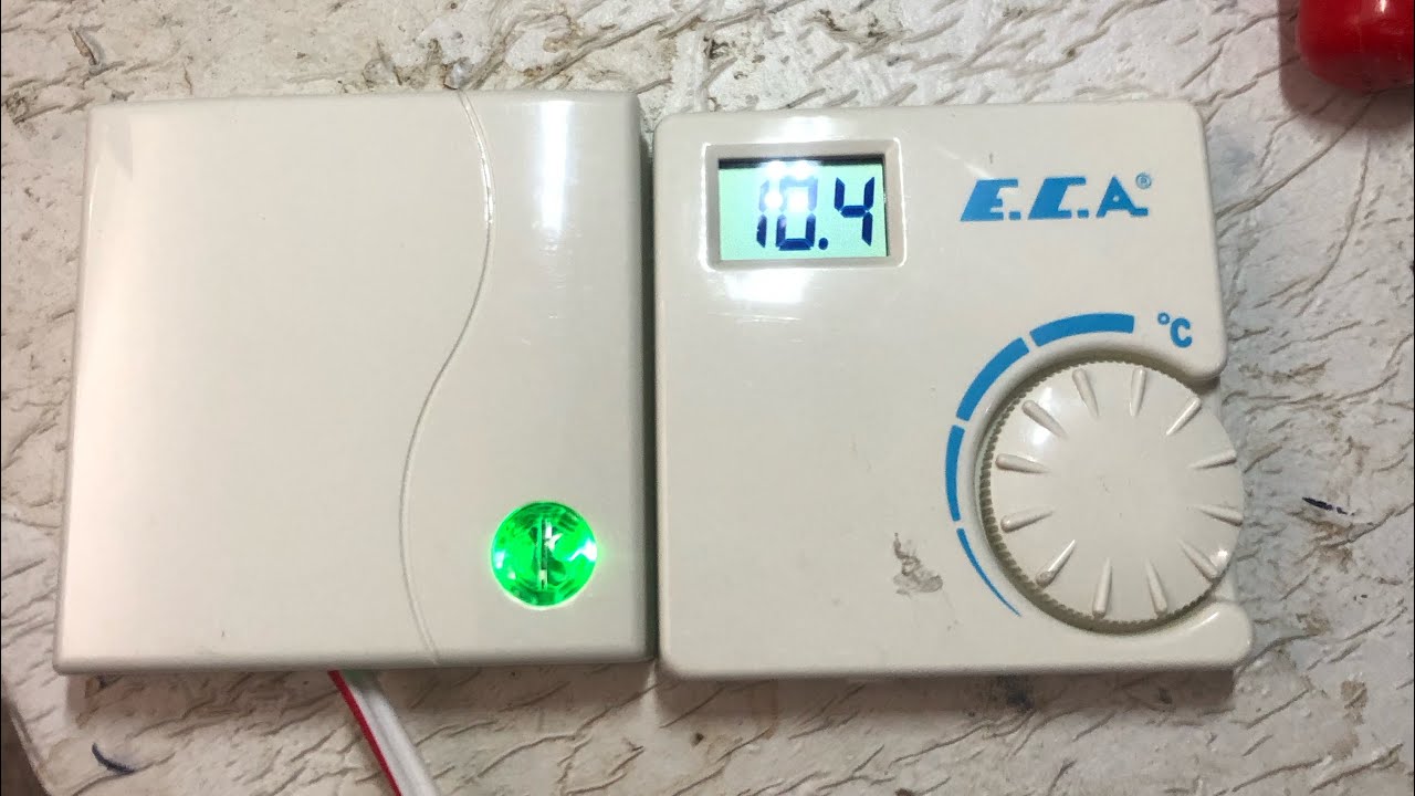 ECA kombi oda termostat tamiri/ bağlantı sorunu