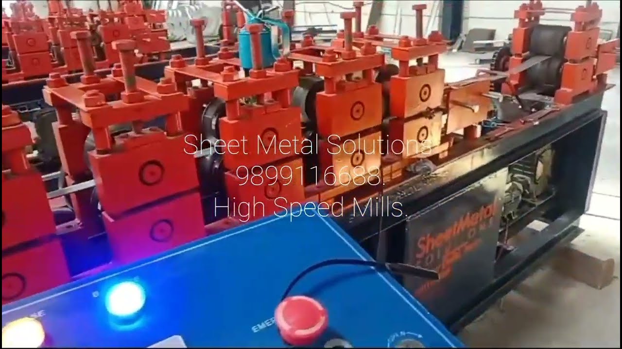 POP Channel Machine. 12 Piece Per Minute.            #popchannel, #falseceiling, #rollformingmachine