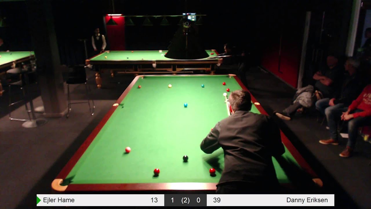 Snooker DM 2015, fredag aften