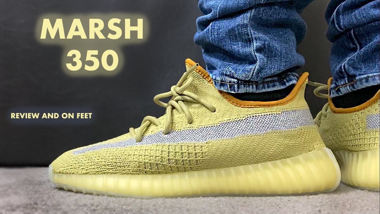 Adidas Yeezy Boost 350 V2 Marsh Review and On Feet