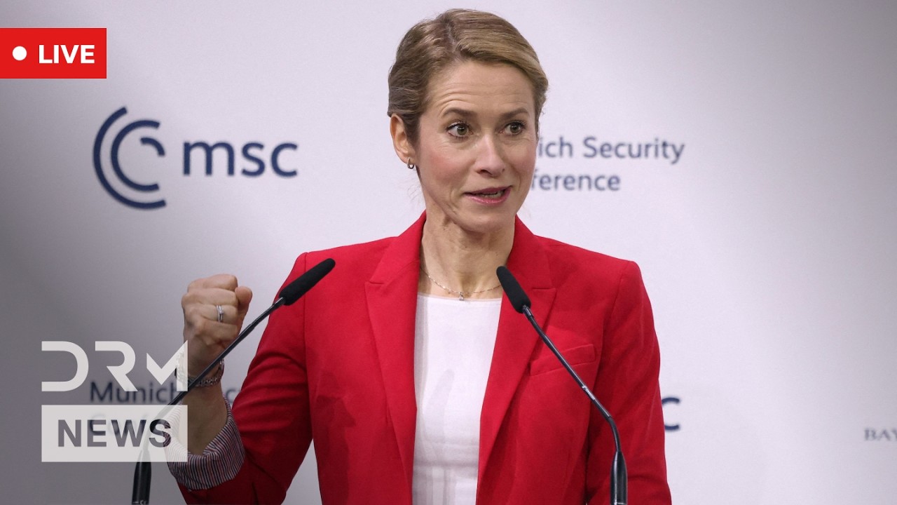 LIVE: Kaja Kallas and EU Commission Hold Presser After EU Foreign Ministers Meeting | AC1N