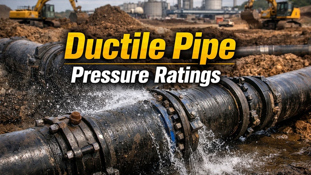 Ductile Pipe Pressure Ratings Explained