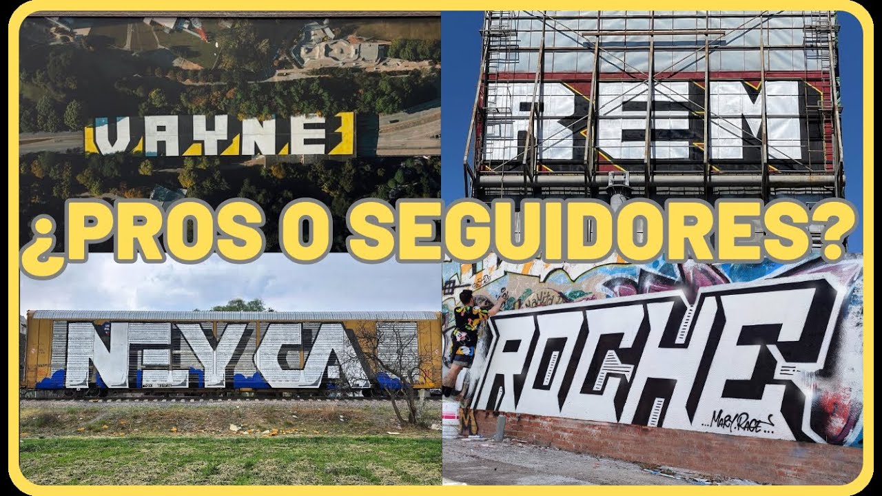 ▶️ GRAFFITI BLOCK LETTERS:  TOP MUNDIAL + VUESTRAS PIEZAS