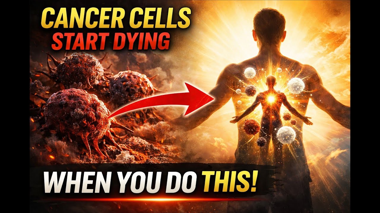 Cancer Cells Start Dying When You Do This