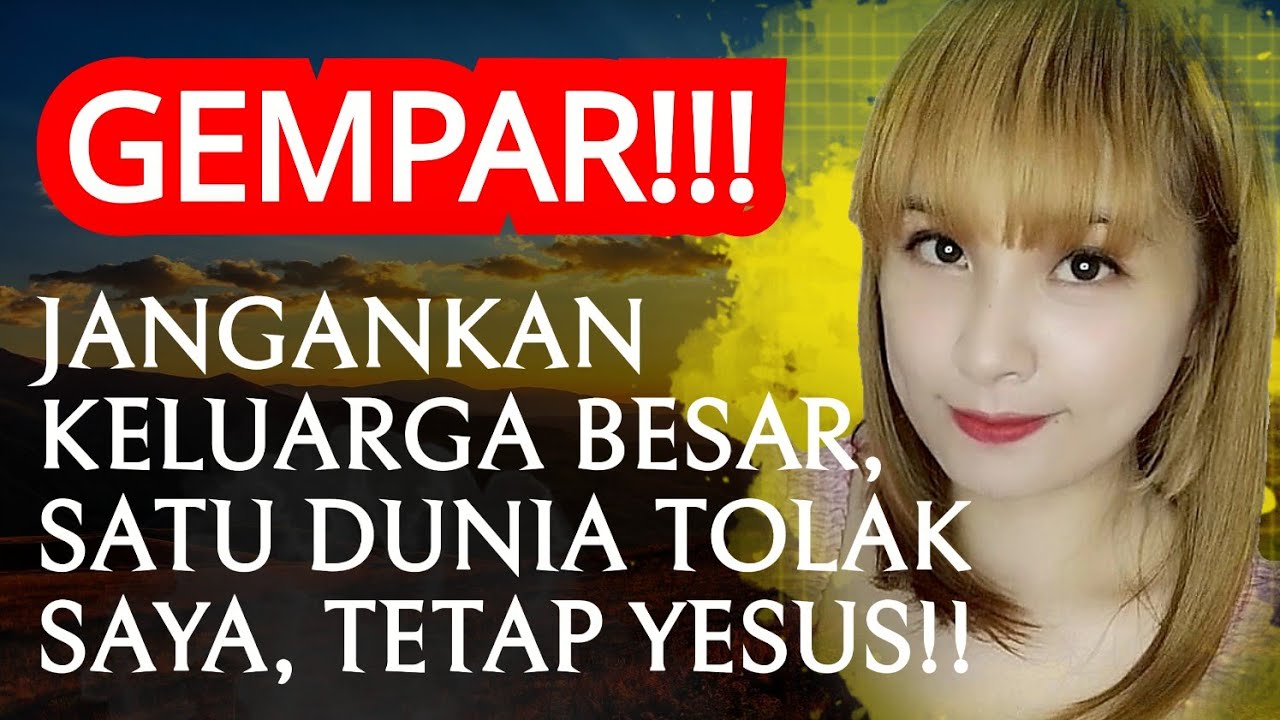 SETELAH IKUT YESUS BARU SAYA SADAR INILAH TUHAN YANG BENAR. HATIKU “KAMU HARUS BERSAKSI”