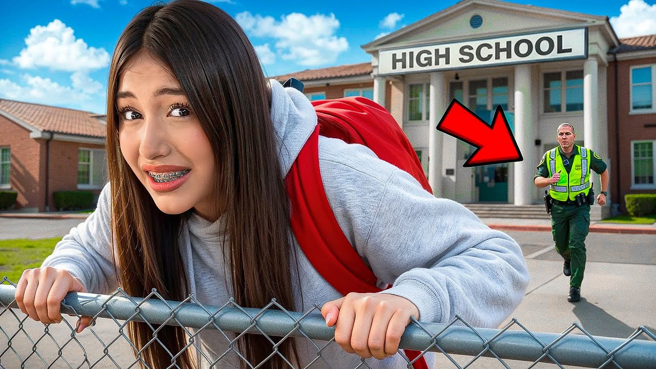 SNEAKING OUT OF SCHOOL 🏫‼️(part 9) | eslis