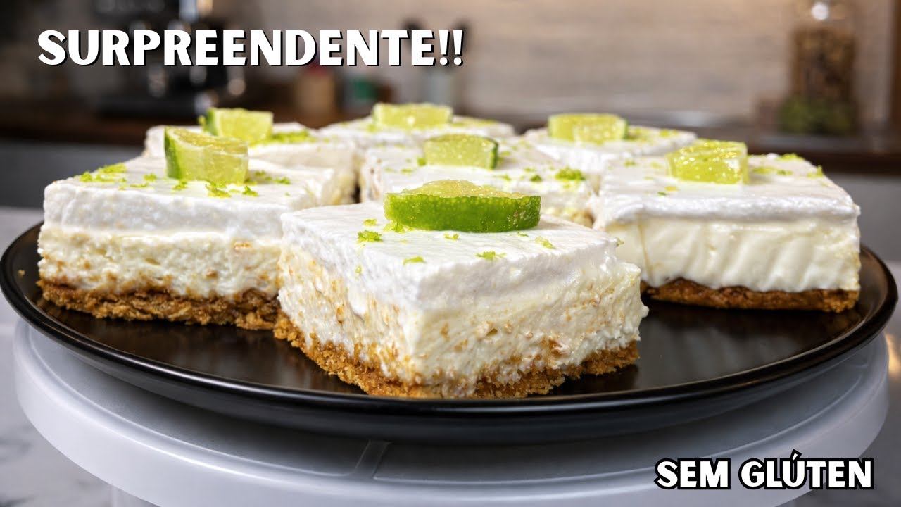 Brownie de Limão Sem Glúten? Testamos e foi um SUCESSO! 😱