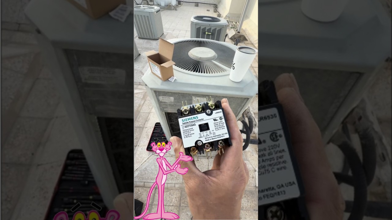 🔧 DIY AC Troubleshooting Story – TRANE 3-Phase Units