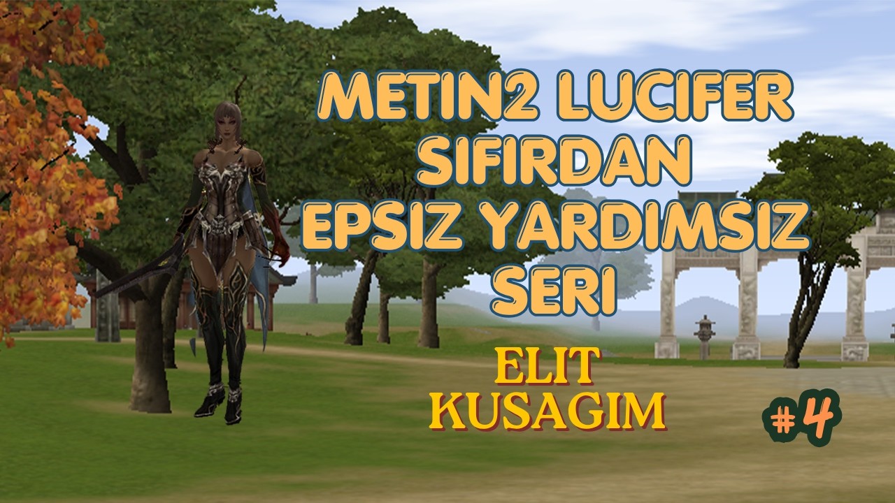 Metin2 TR Ruby Lucifer Sıfırdan Epsiz Yardımsız #4 | Elit Kuşak Yaptım! Balık&ccedil;ılık Sandığı A&ccedil;tım!
