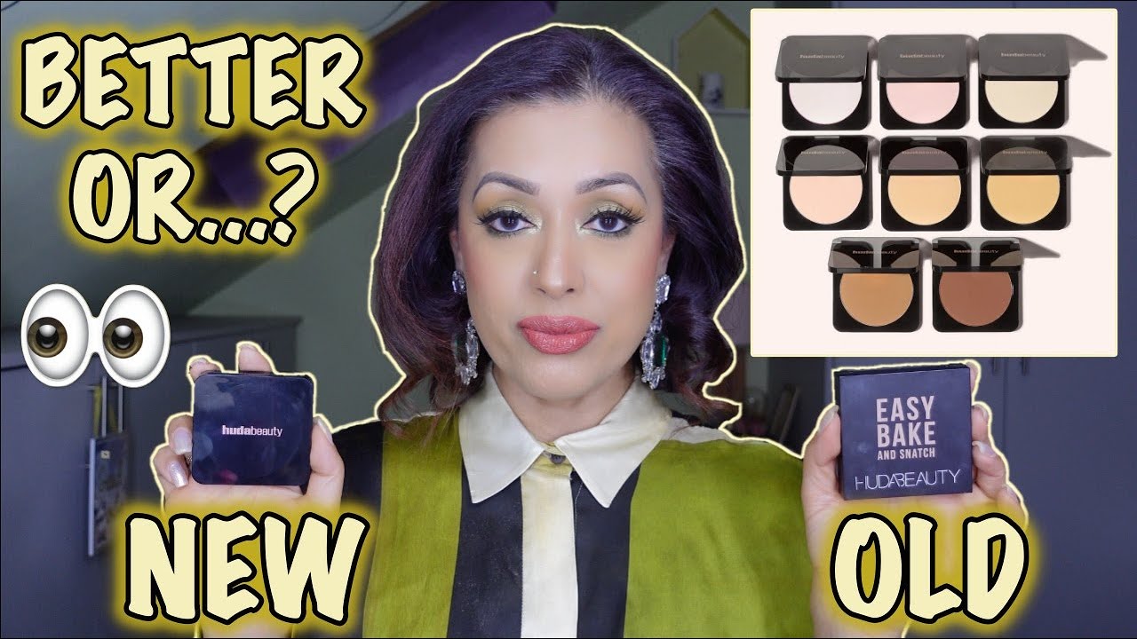 REVIEW: Huda Beauty EASY BAKE Pressed Powder NEW Vs OLD!