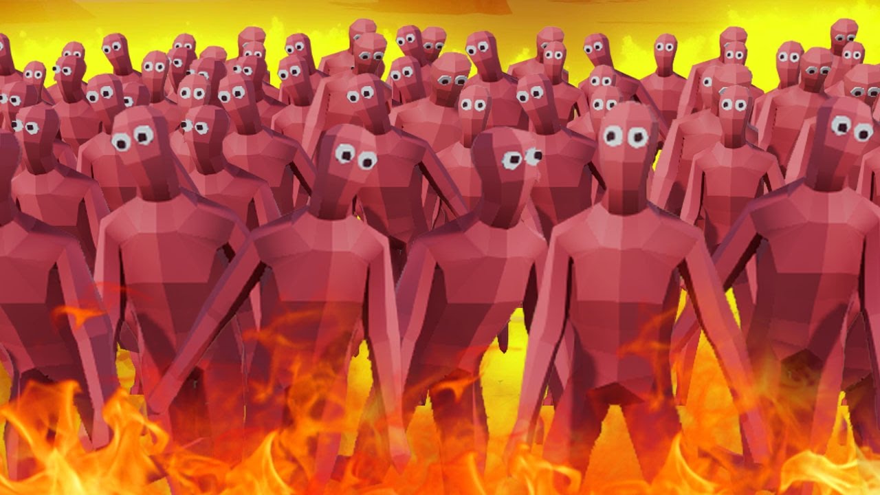 BURNING EVERYONE ALIVE - Totally Accurate Battle Simulator