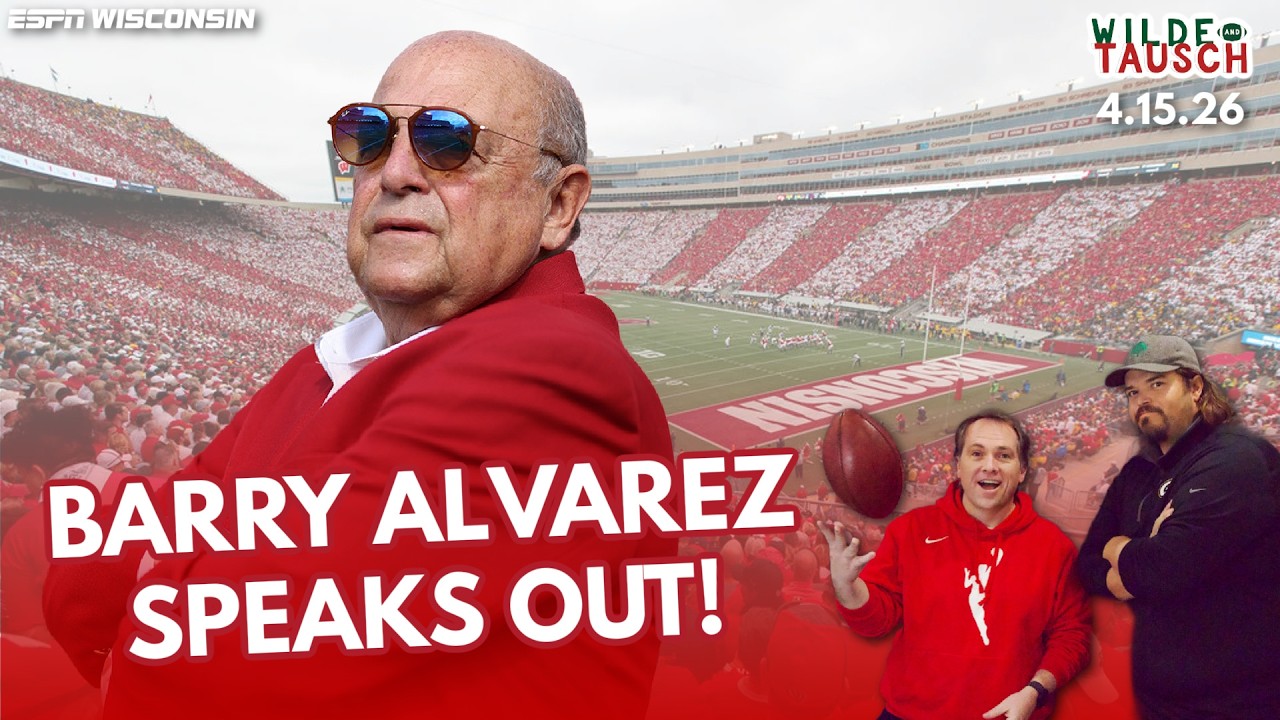 LIVE: Barry Alvarez Reacts to Chris McIntosh Leaving Wisconsin | Wilde and Tausch 4.15.26