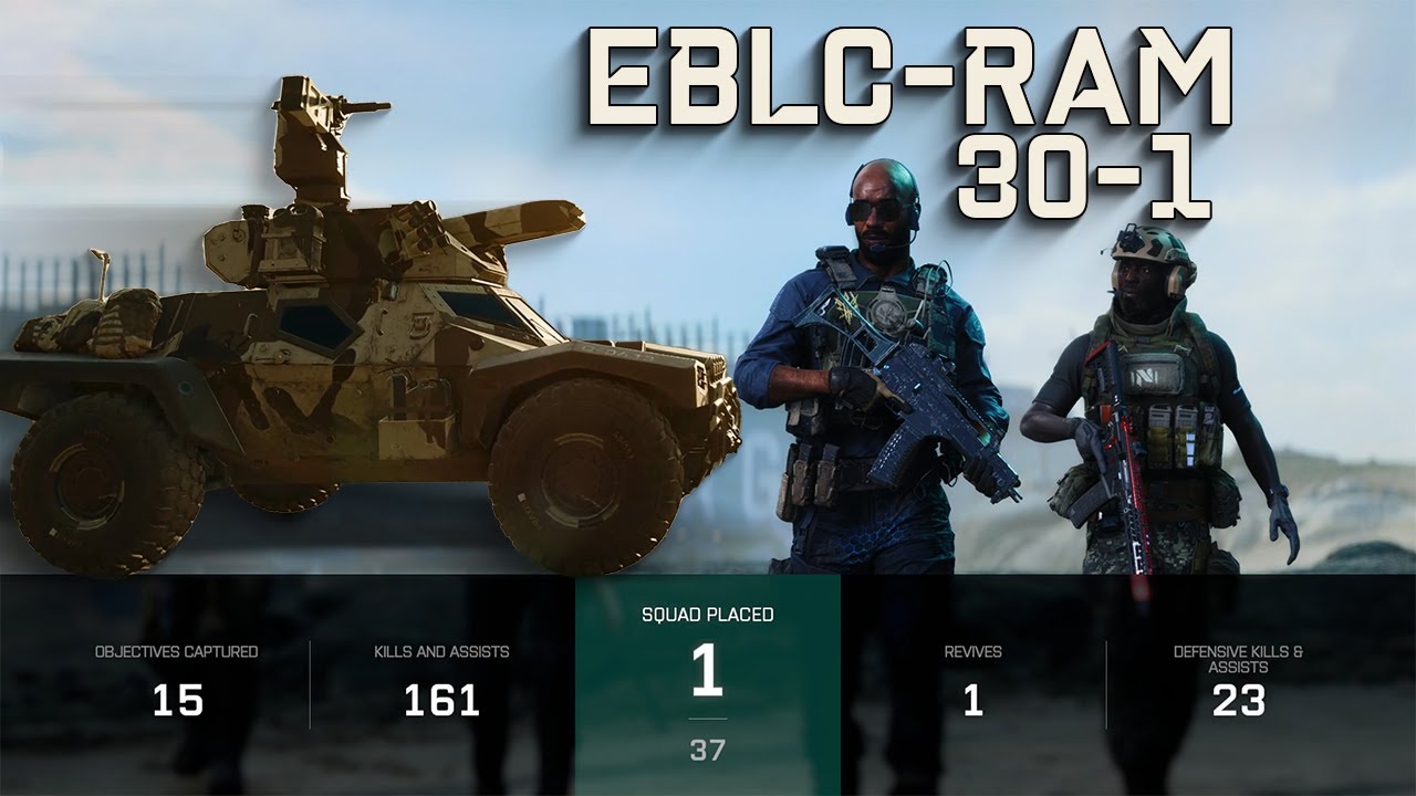 Battlefield 2042 / EBLC-RAM Intense Match / Missile Launcher