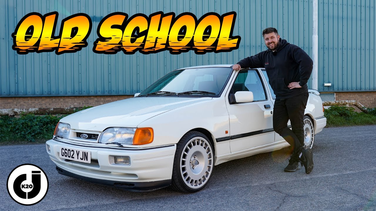 THIS STAGE 3 RWD SIERRA RS COSWORTH LIGHTS THEM UP *THEY DON'T BUILD CARS LIKE THIS ANYMORE!