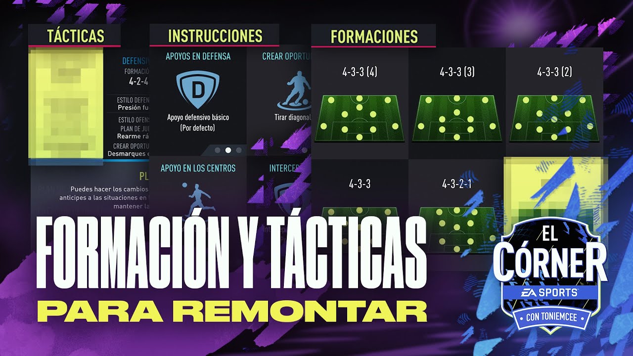 FIFA 22 | FORMACIÓN CHETADA PARA REMONTAR | EL CÓRNER