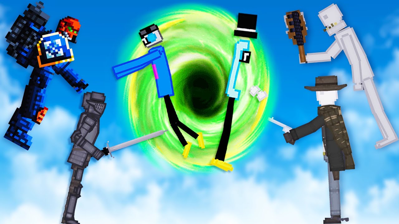 We Travel Through Time and Cause Chaos in People Playground!