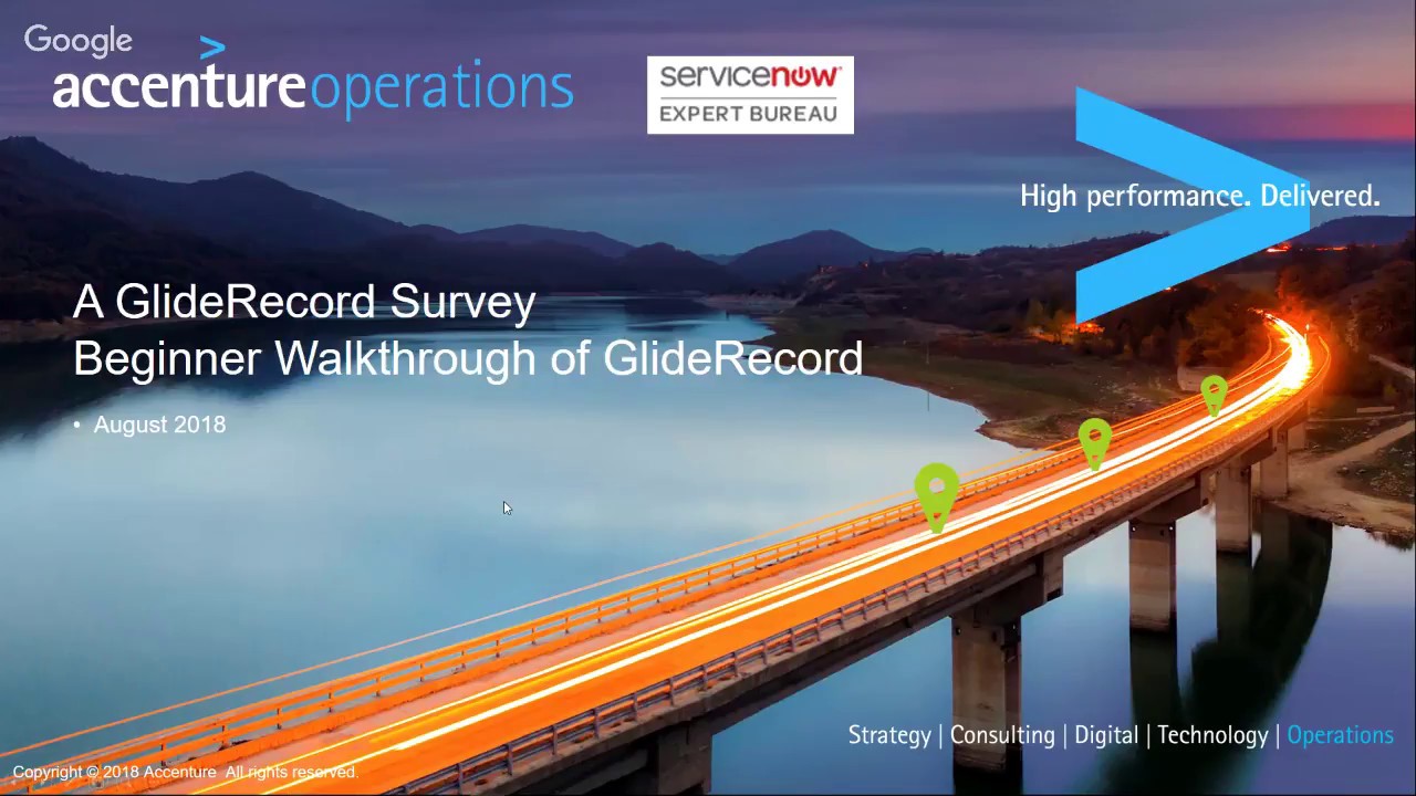 A GlideRecord Survey &ndash; Beginner Walkthrough of GlideRecord, with Steven Bell