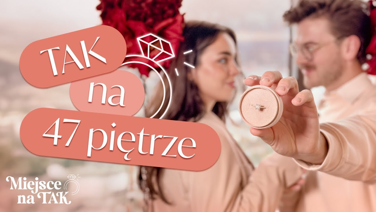 Zaręczyny z widokiem na Wrocław 💍 || Miejsce na TAK 💍 || Apartamenty Sky Tower || Wrocław