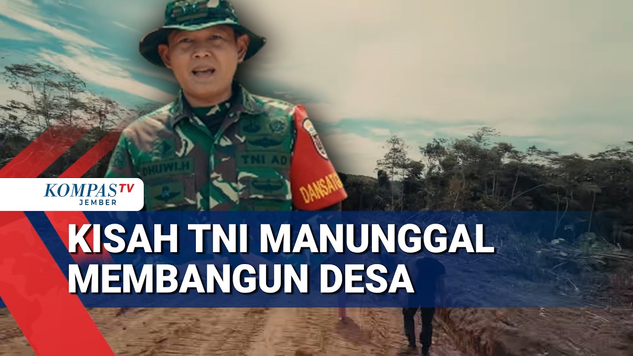 TNI Bangun Desa di Bulungan, Akses Jalan Kini Lebih Mudah