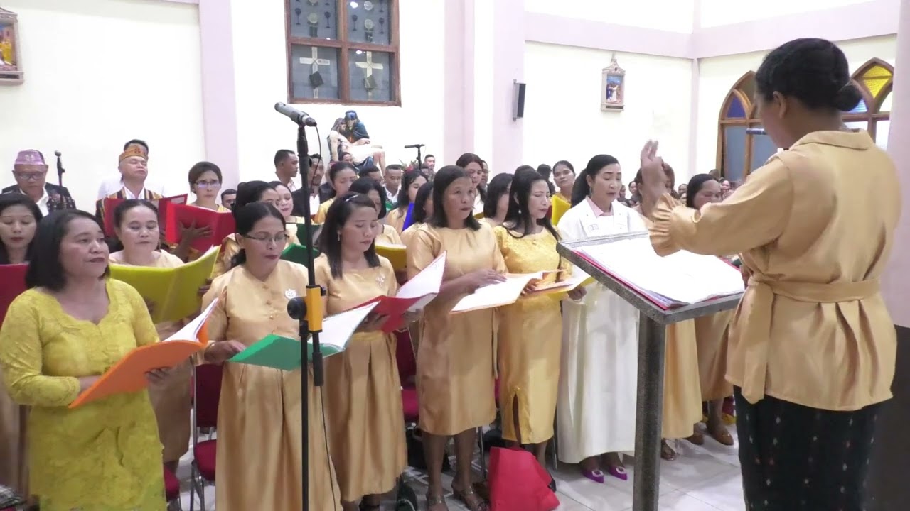 ALLELUYA MARI BERSORAK GEMBIRA/SABTU SUCI//KOOR WILAYAH BETHLEHEM//PAROKI ST. FRANSISKUS ASISI KAROT
