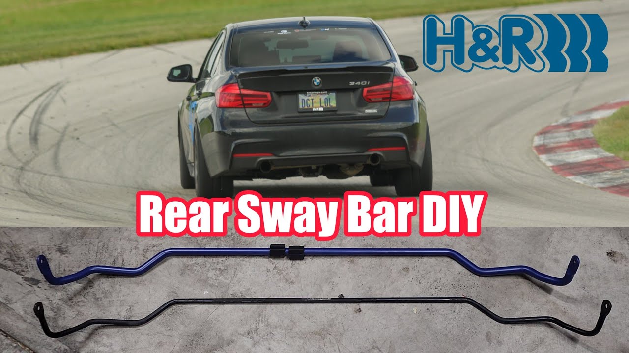 Installing an H&R REAR Sway Bar on my 340i