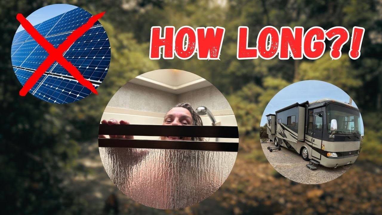 How LONG Can We Last Off Grid With NO SOLAR?