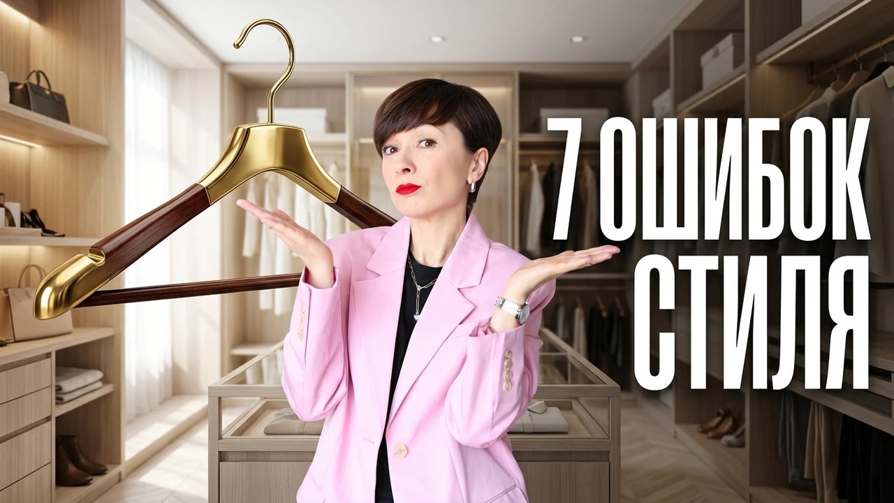 7 ОШИБОК СТИЛЯ, из-за которых гардероб не работает.