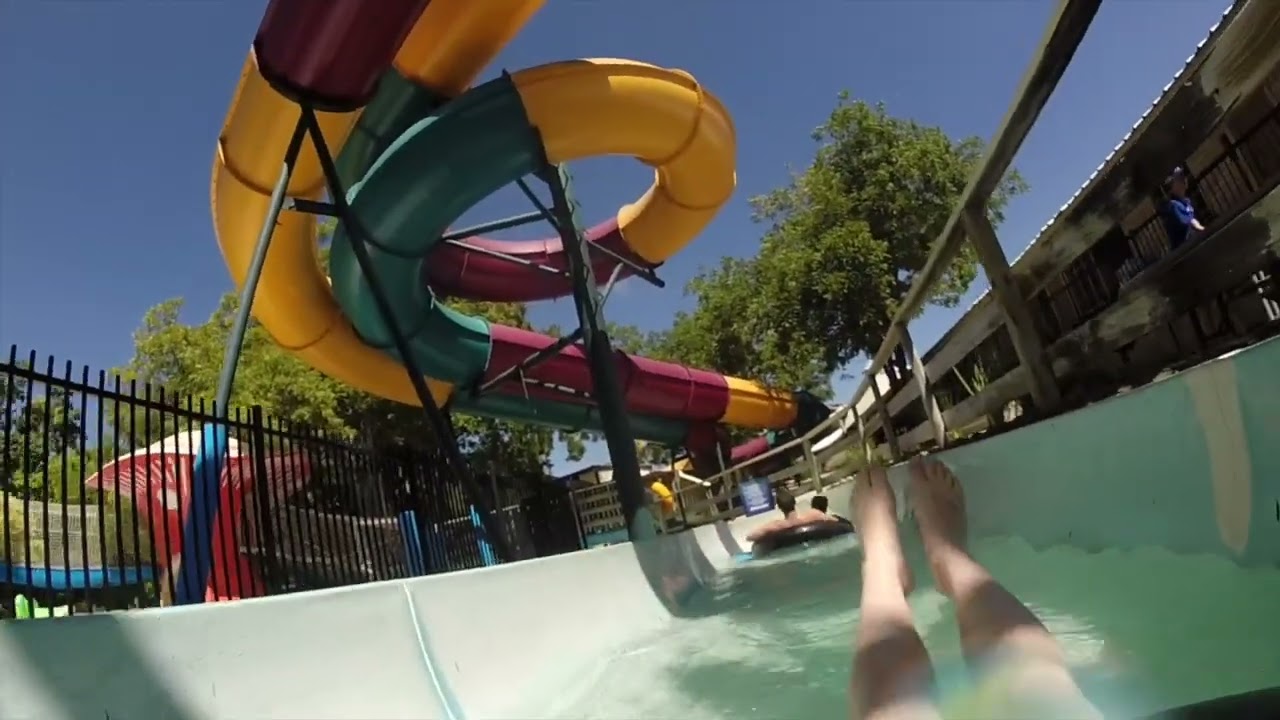 Schlitterbahn Water Park New Braunfels,Texas | Raging River 