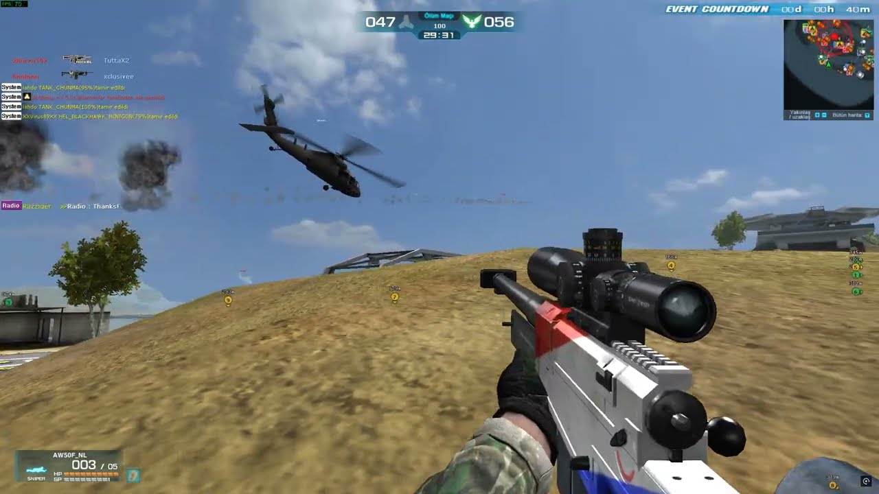 Warrock Pargona East sniper gameplay