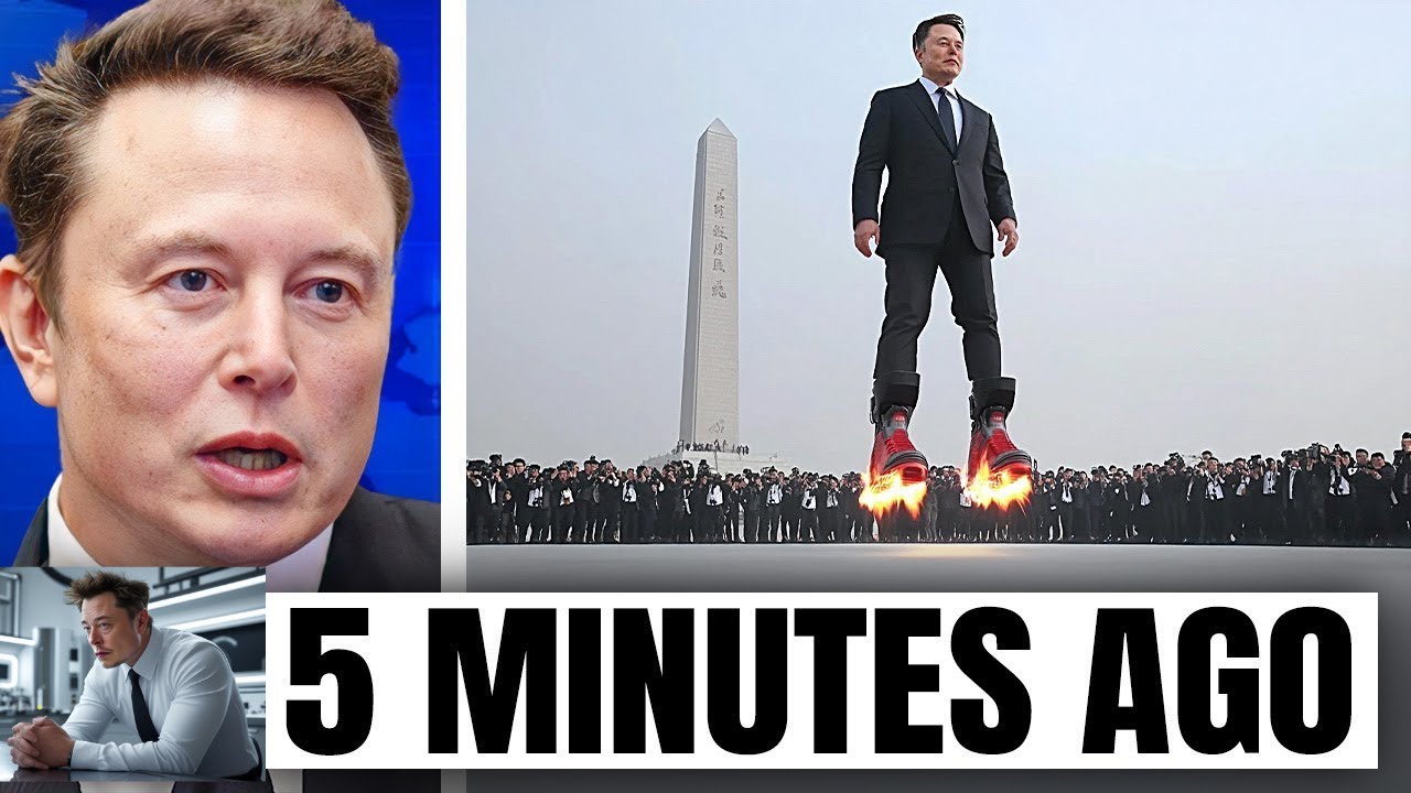 Летающие туфли Илона Маска за 2000 долларов потрясут мир в 2025 году, удивив Китай и США