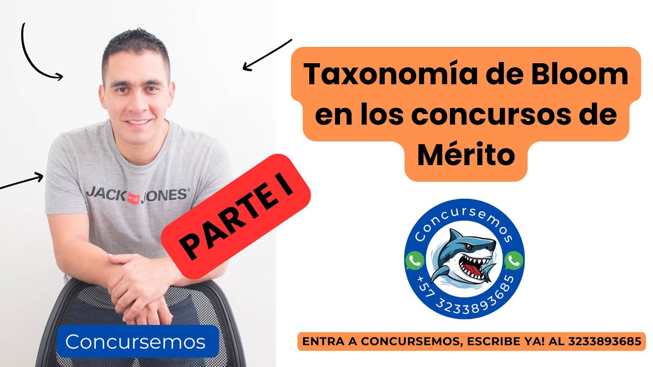 Taxonomía de Bloom en los concursos de Méritos