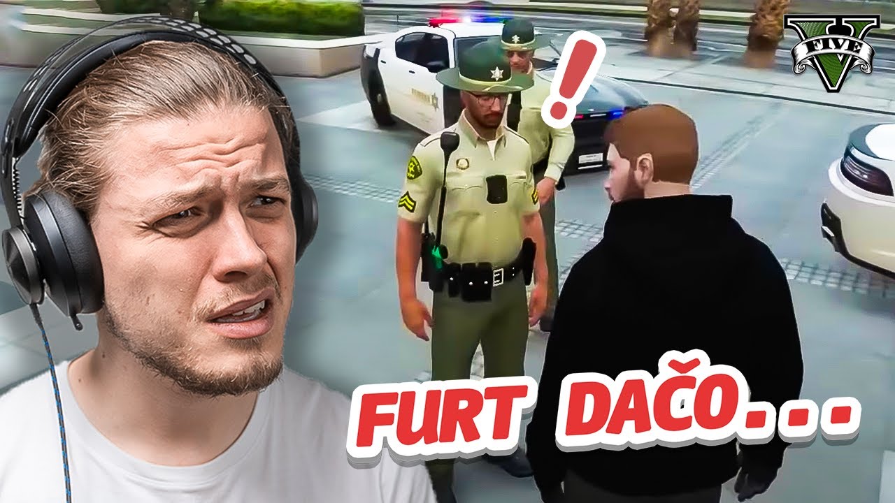 Policajti ma ZAS ŠIKANUJÚ! Gta 5 Roleplay
