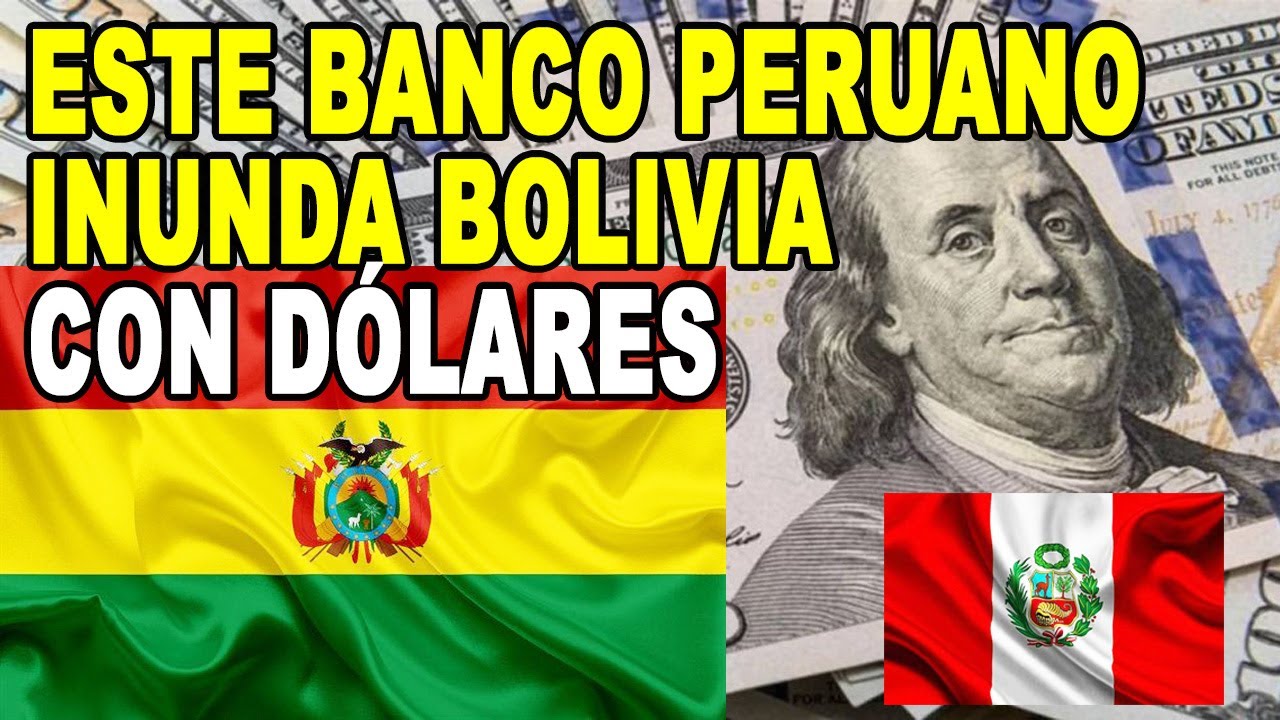 BCP INUNDA BOLIVIA con DÓLARES al permitir RETIROS DE 10 MIL USD. YAPE YA da PRÉSTAMOS en BOLIVIA