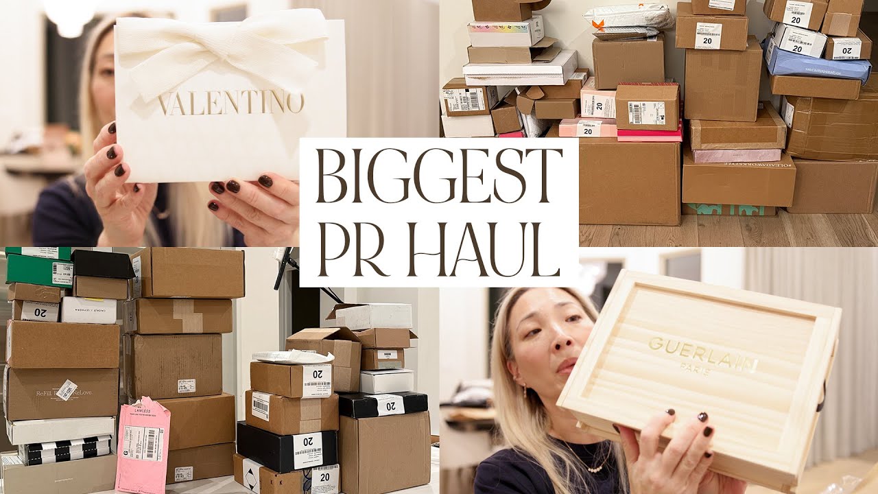 Unboxing PR That Took Over My Entire House (Holiday Gifts!)