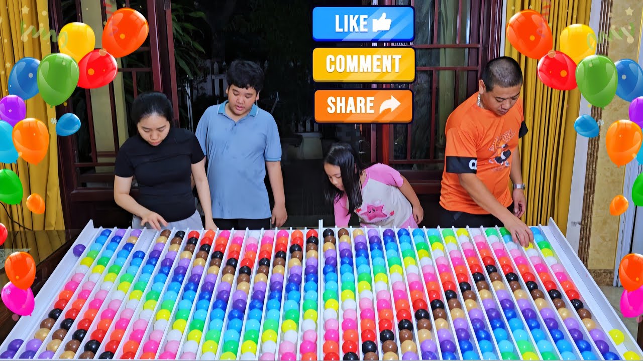 Challenging yet relaxing ball stacking game ☆ level 08