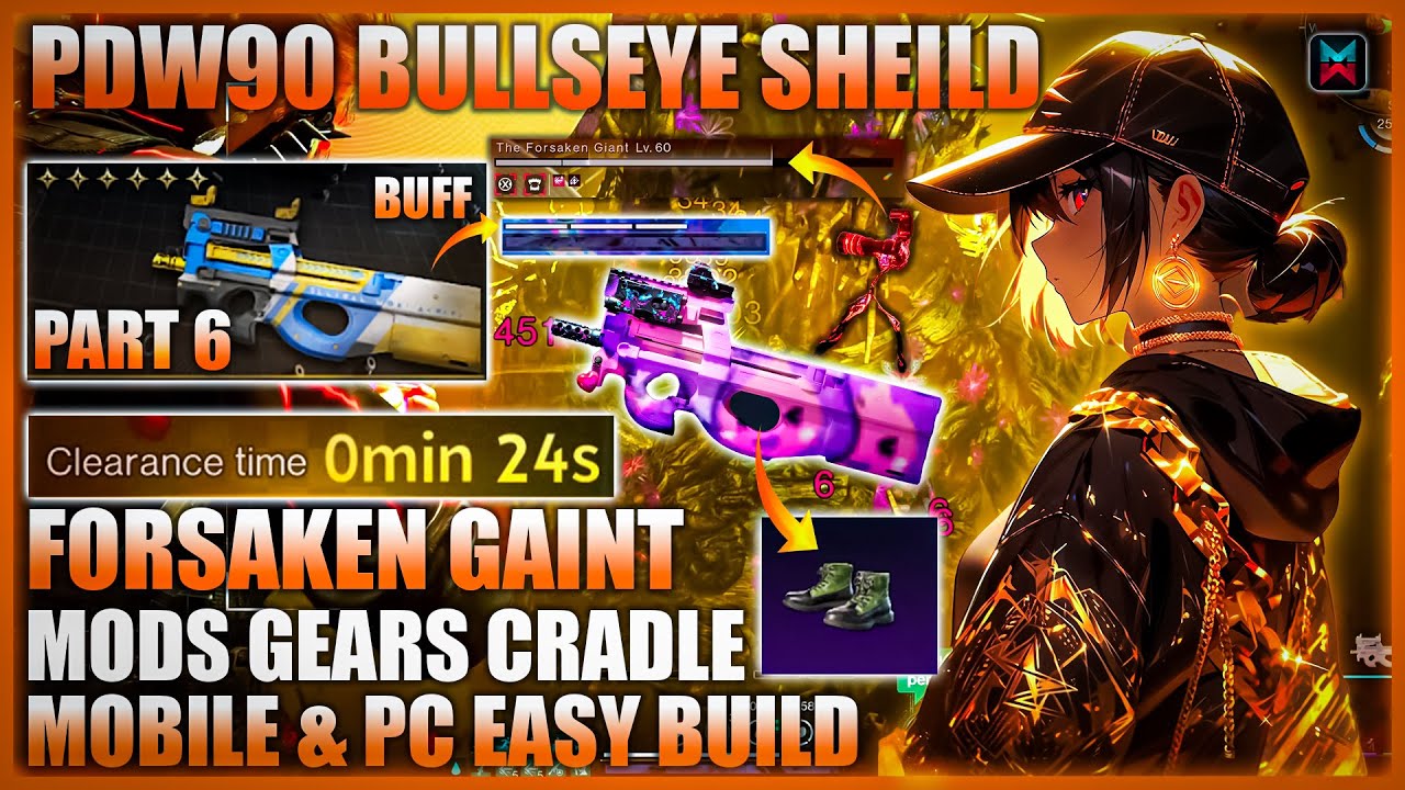 PDW90 BULLSEYE - FORSAKE GIANT 1M+ EL FARM ЗА 20 МИН. РУКОВОДСТВО ПО КОНВЕРСИИ МОДОВ - ONCE HUMAN
