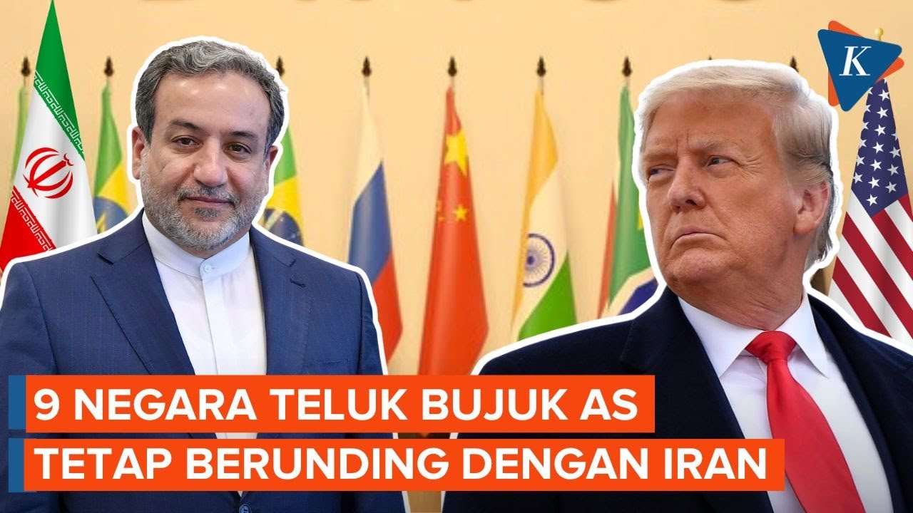 9 Negara Teluk di Balik AS Tunda Serangan dan Lanjut Berunding dengan Iran