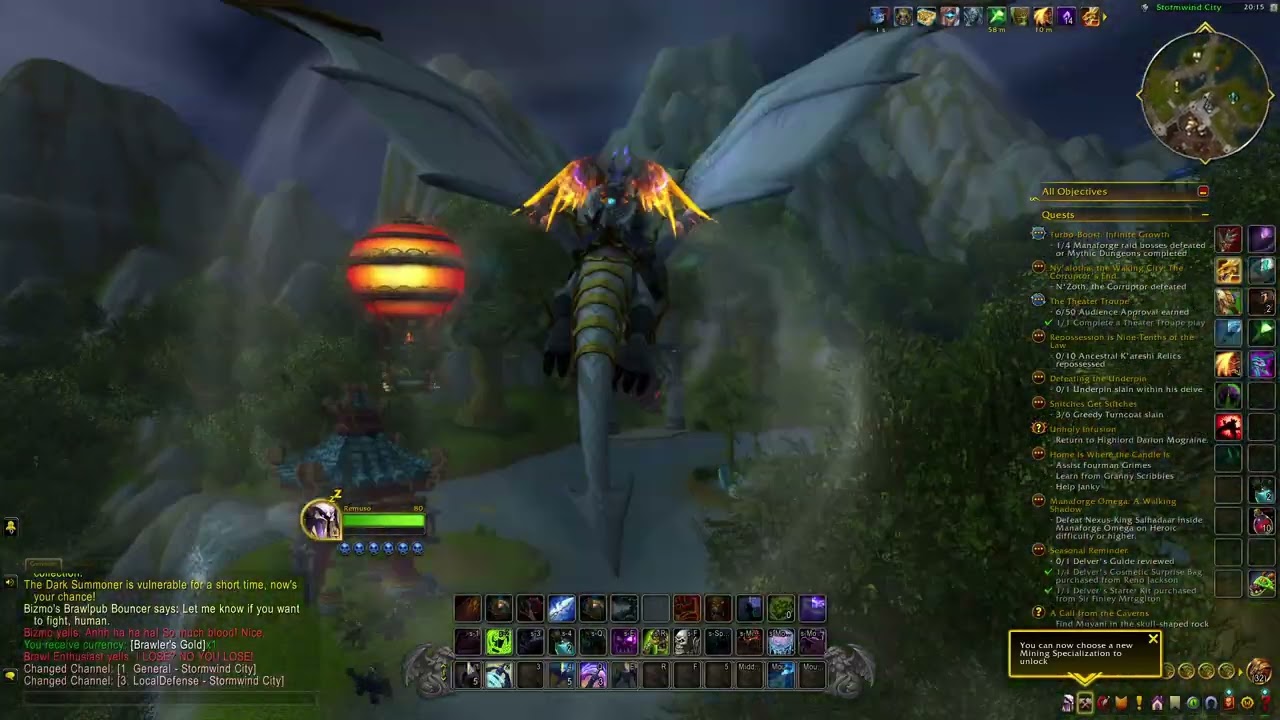 Remuso #28 bravels guild finish mount