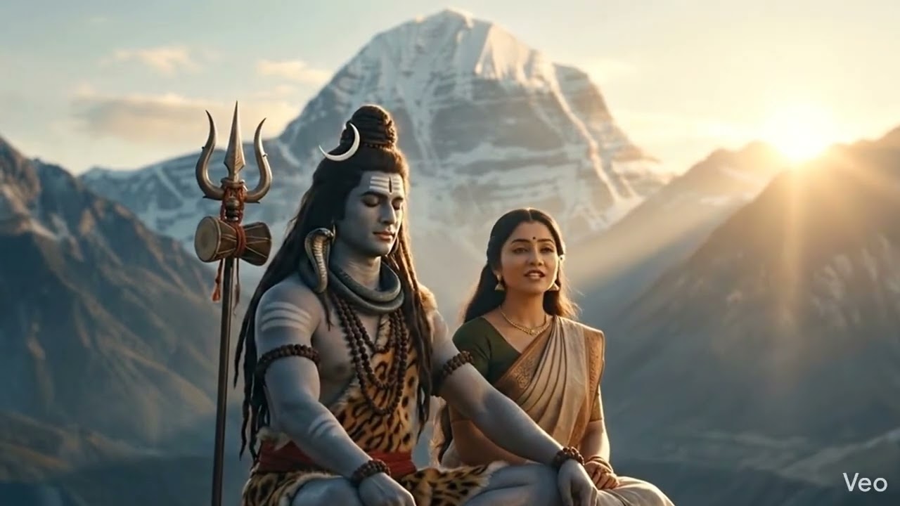 Lord shiva and  Goddess Parvathi 