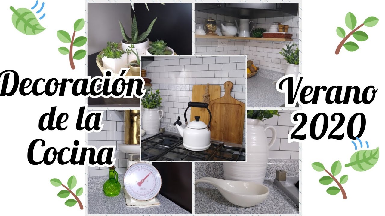 DECORACIÓN DE LA COCINA VERANO 2020