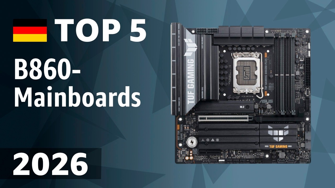 TOP—5. Beste B860-Mainboards. Test & Vergleich 2026
