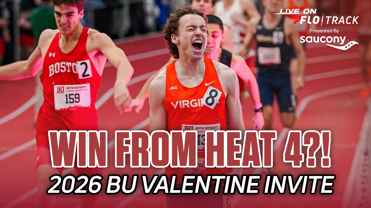 UNBELIEVABLE WIN From Heat 4!? BU Valentine 800m Race Replay