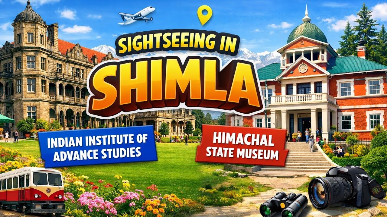 Shimla Me Ye Kya Dekh Liya? 😱 Heavy Snowfall | Advanced Studies + Museum | Day-2 Vlog