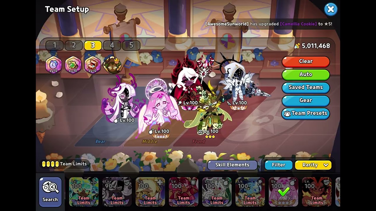 Three teams for EASY GRANDMASTER