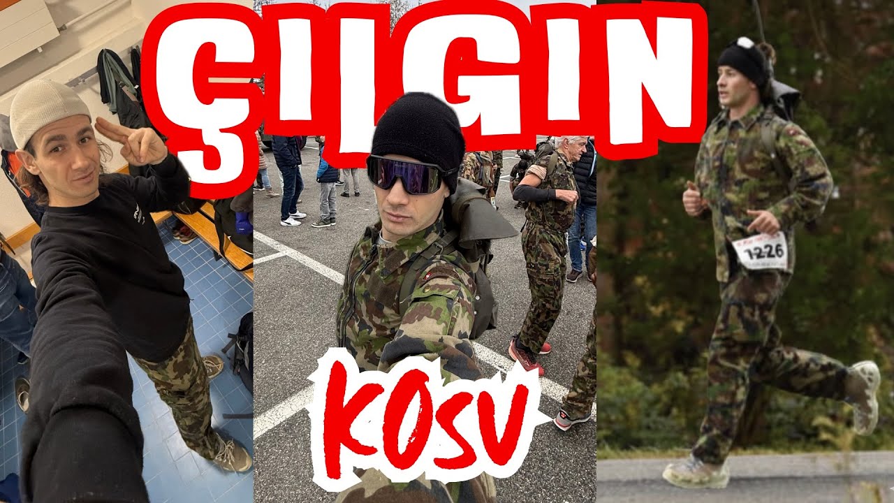 İSVİÇRE’DE SİLAHLI MARATON | 42 KM + 6KG YÜK!