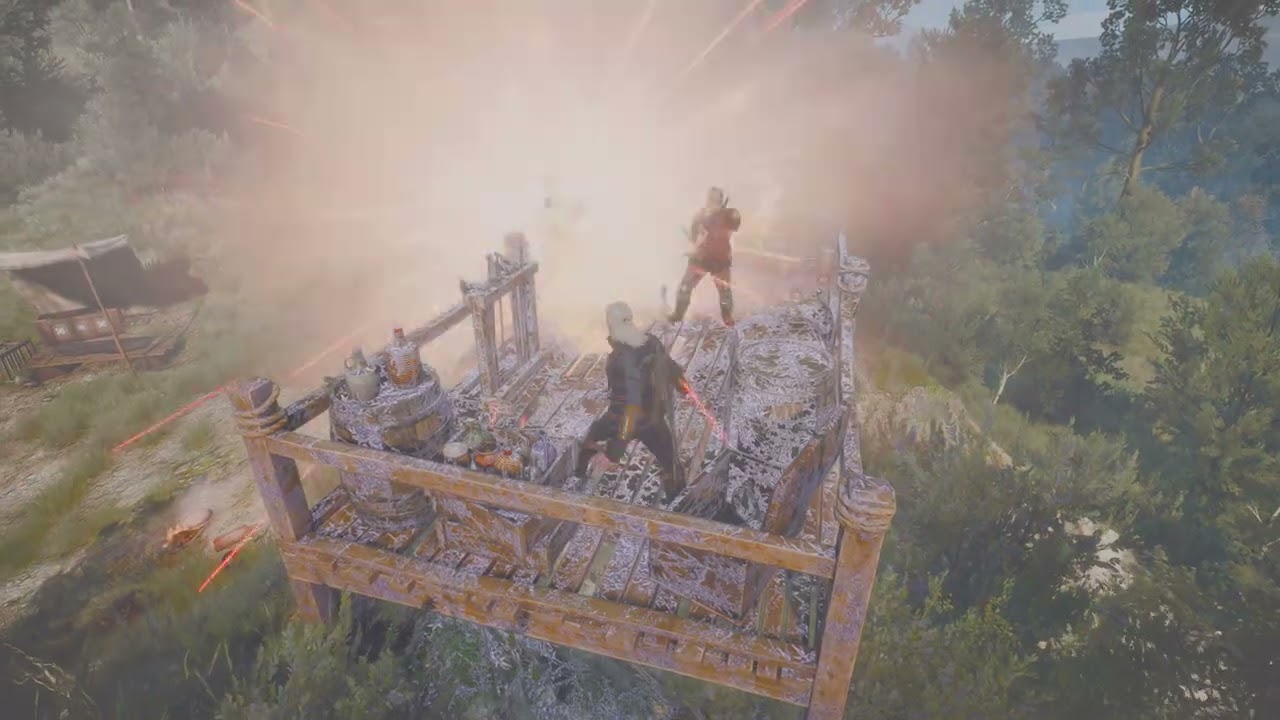 The Witcher 3 Next Gen - Combat Gameplay 2025
