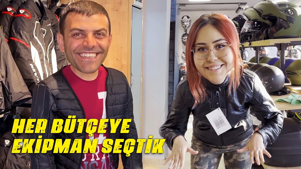 Motosiklet ekipmanı Nasıl Seçilir? | Takipçilerimi Giydirdim | Kolaçan