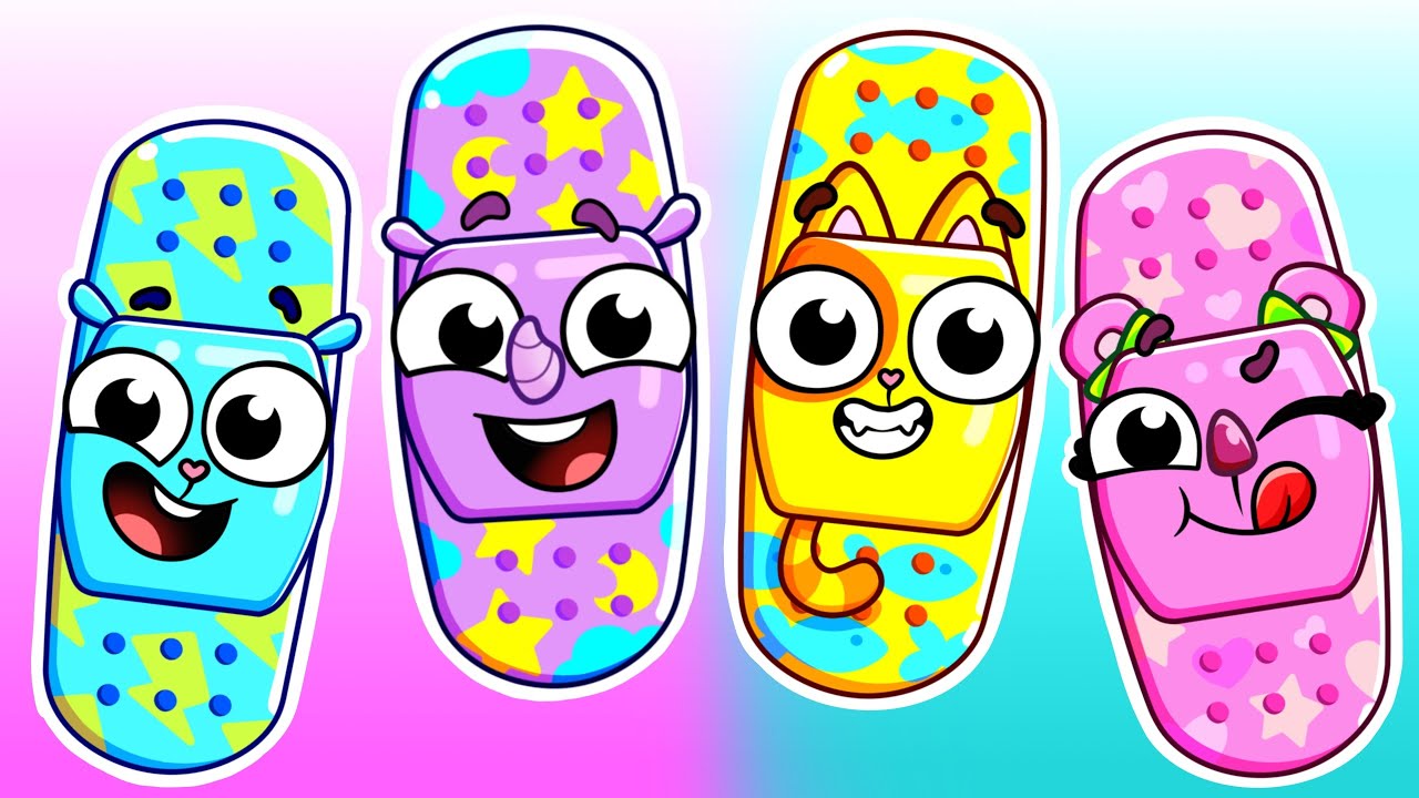 Bandage Song! 🩹 Let’s Fix the Boo-Boo! | Kids Song and Nursery Rhymes by Baby Zoo & Friends