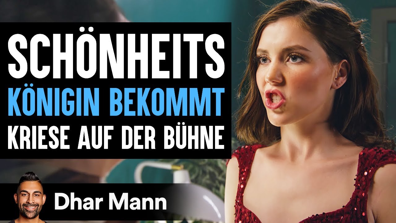 Eine SCHÖNHEITS KÖNIGIN Bekommt Eine Kriese Auf Der Bühne | Dhar Mann Studios
